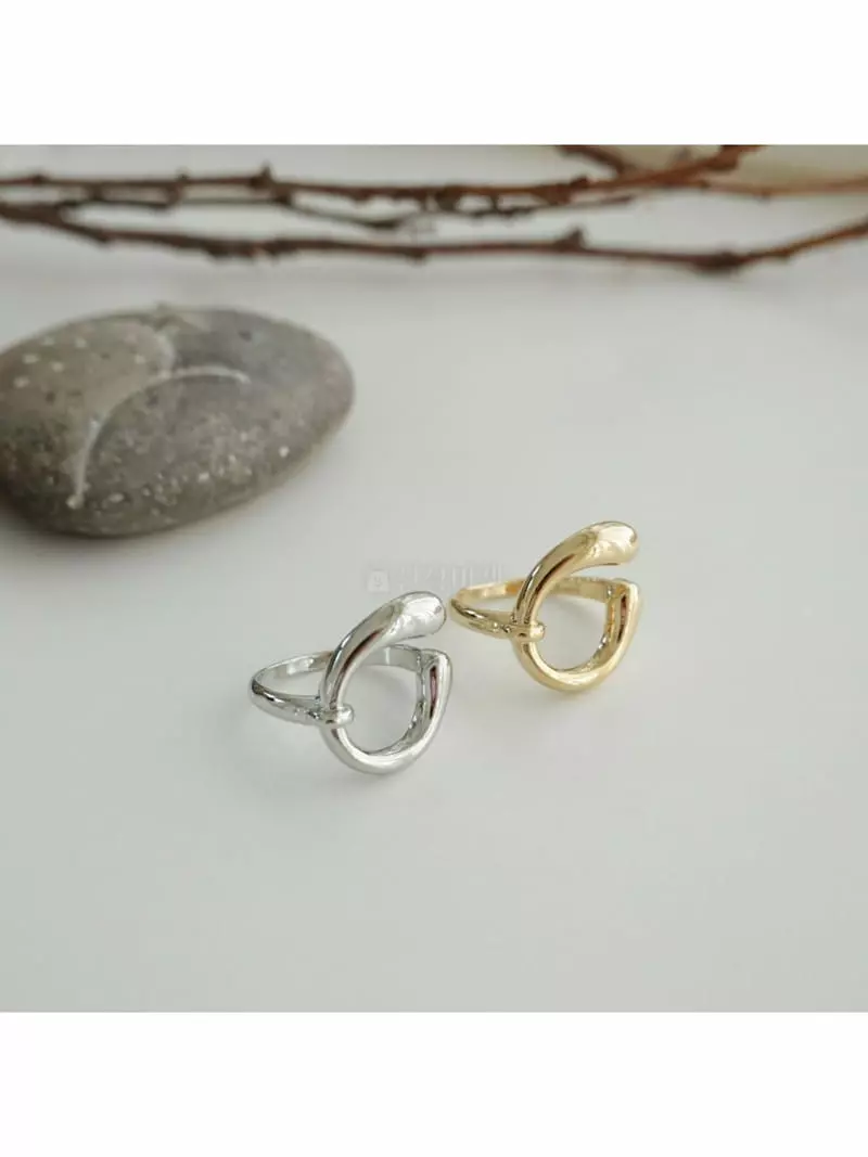 Noii - Korean Women Fashion - #momslook - R1303 Ring - 6