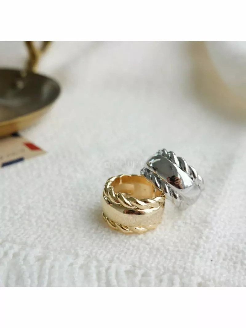 Noii - Korean Women Fashion - #momslook - R1302 Ring - 5