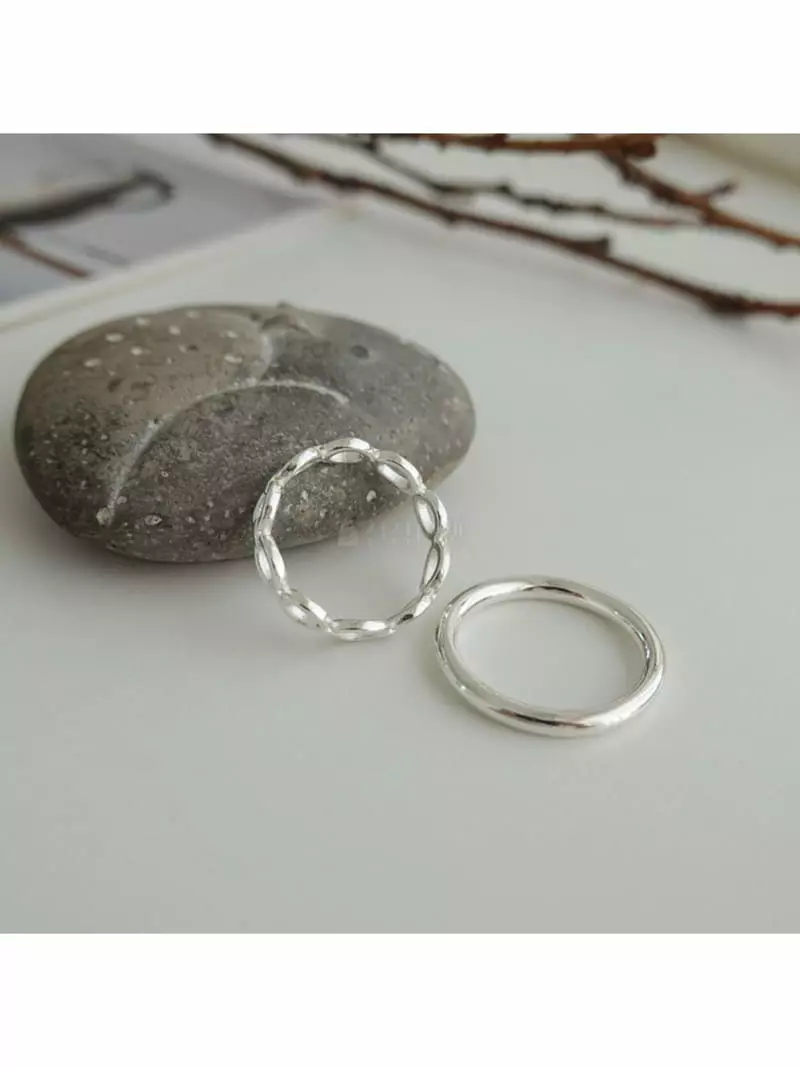 Noii - Korean Women Fashion - #momslook - R1298 Ring - 2