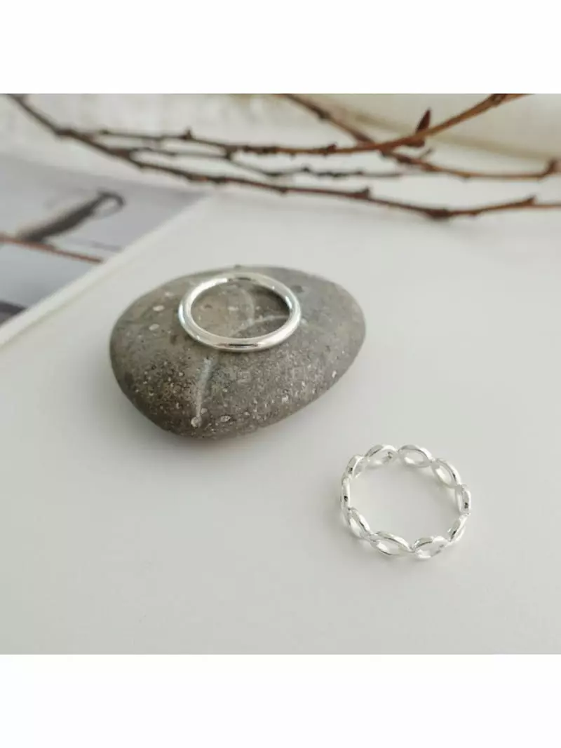 Noii - Korean Women Fashion - #momslook - R1298 Ring - 6