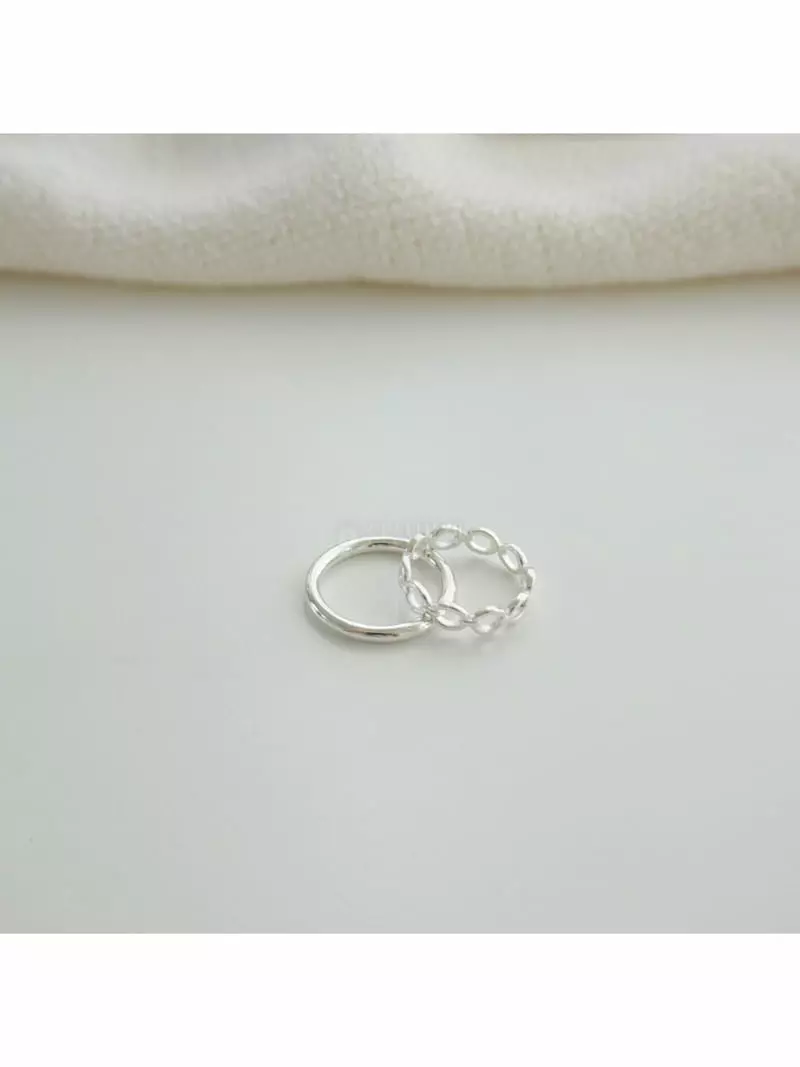 Noii - Korean Women Fashion - #momslook - R1298 Ring - 8
