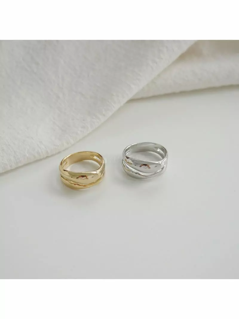 Noii - Korean Women Fashion - #momslook - R1292 Ring - 5