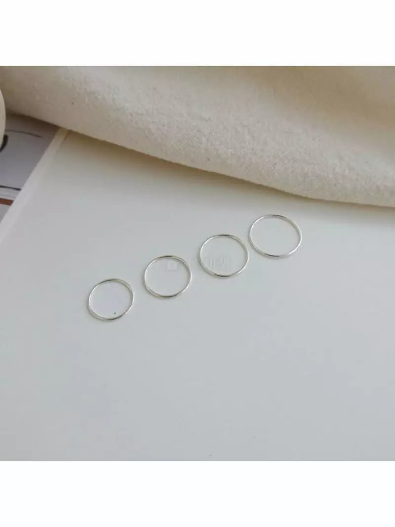 Noii - Korean Women Fashion - #momslook - R1107 Ring Set - 4