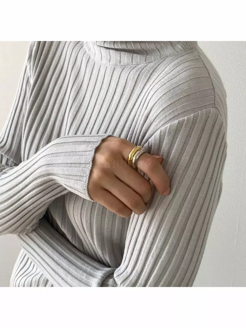 Noii - Korean Women Fashion - #momslook - R1090 Ring