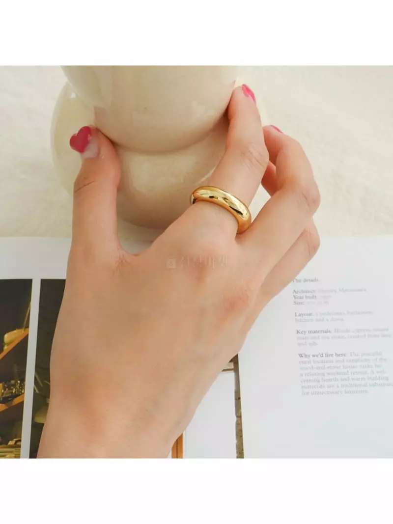 Noii - Korean Women Fashion - #momslook - R1090 Ring - 3