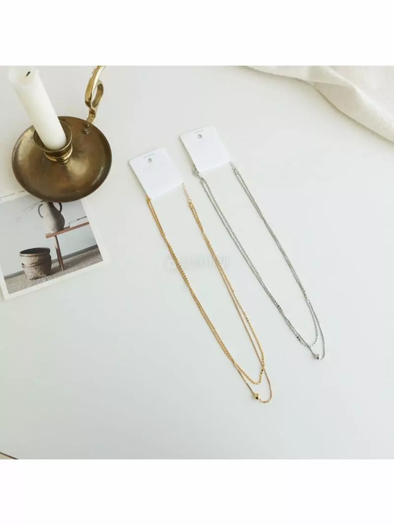 Noii - Korean Women Fashion - #momslook - N1366 Necklace - 7