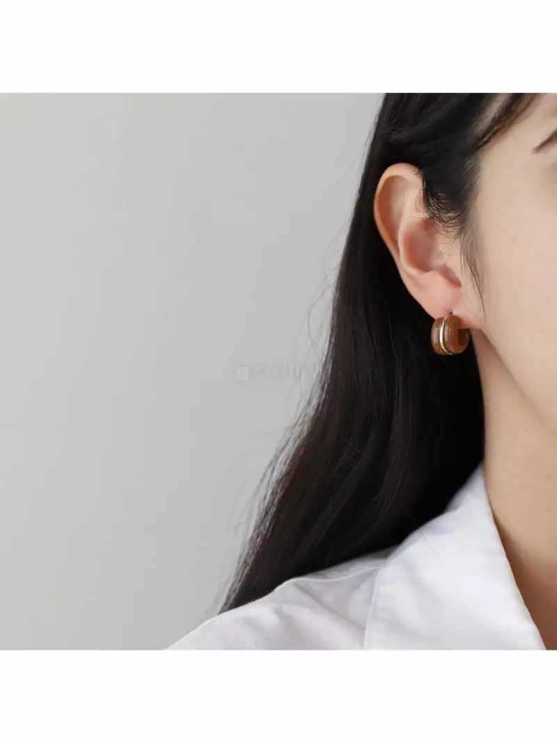 Noii - Korean Women Fashion - #momslook - E1809 Earring