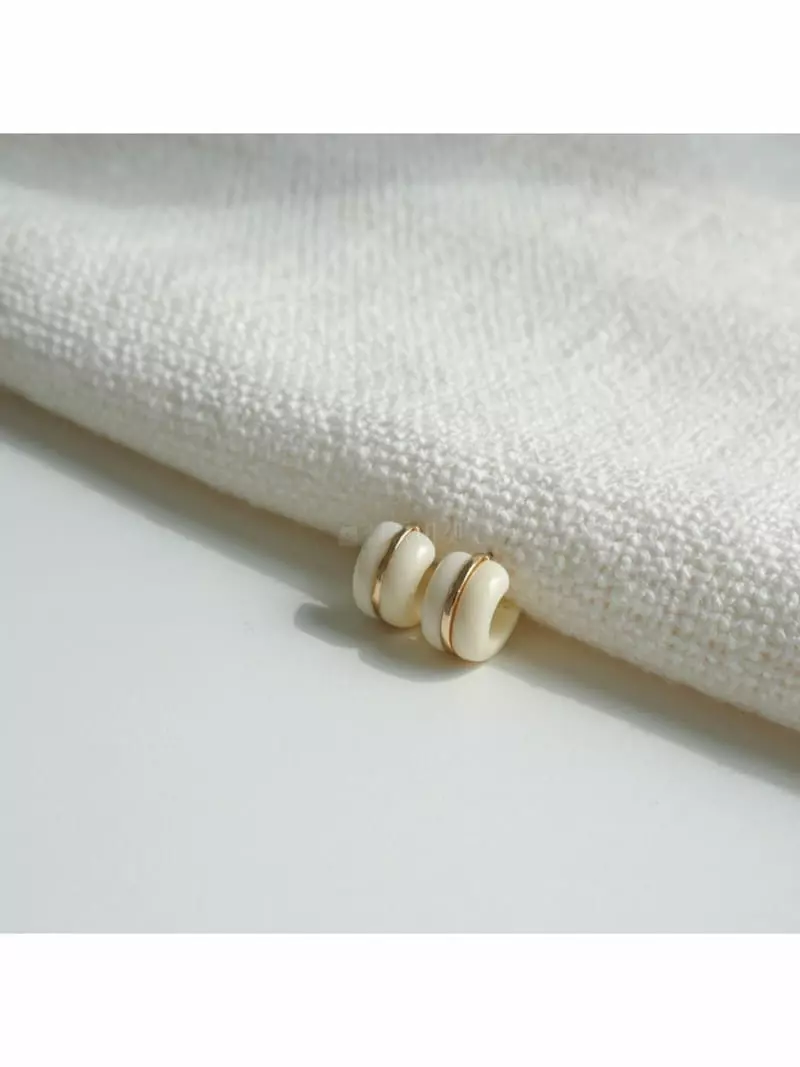 Noii - Korean Women Fashion - #momslook - E1809 Earring - 2