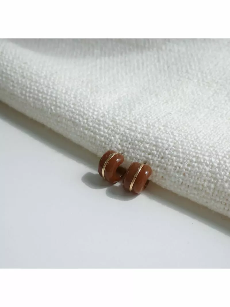 Noii - Korean Women Fashion - #momslook - E1809 Earring - 3
