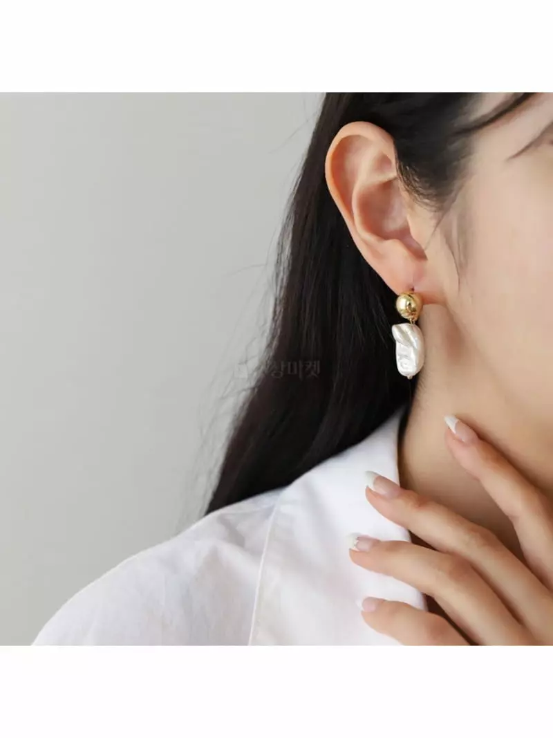Noii - Korean Women Fashion - #momslook - E1808 Earring