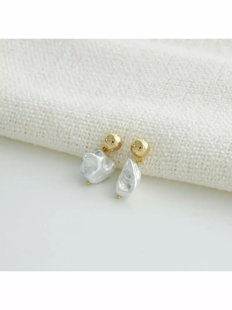 Noii - Korean Women Fashion - #momslook - E1808 Earring - 2