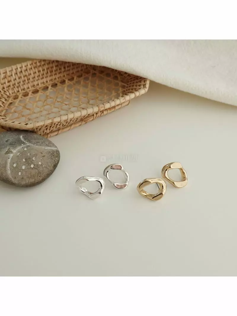 Noii - Korean Women Fashion - #momslook - E1793 Earring - 5