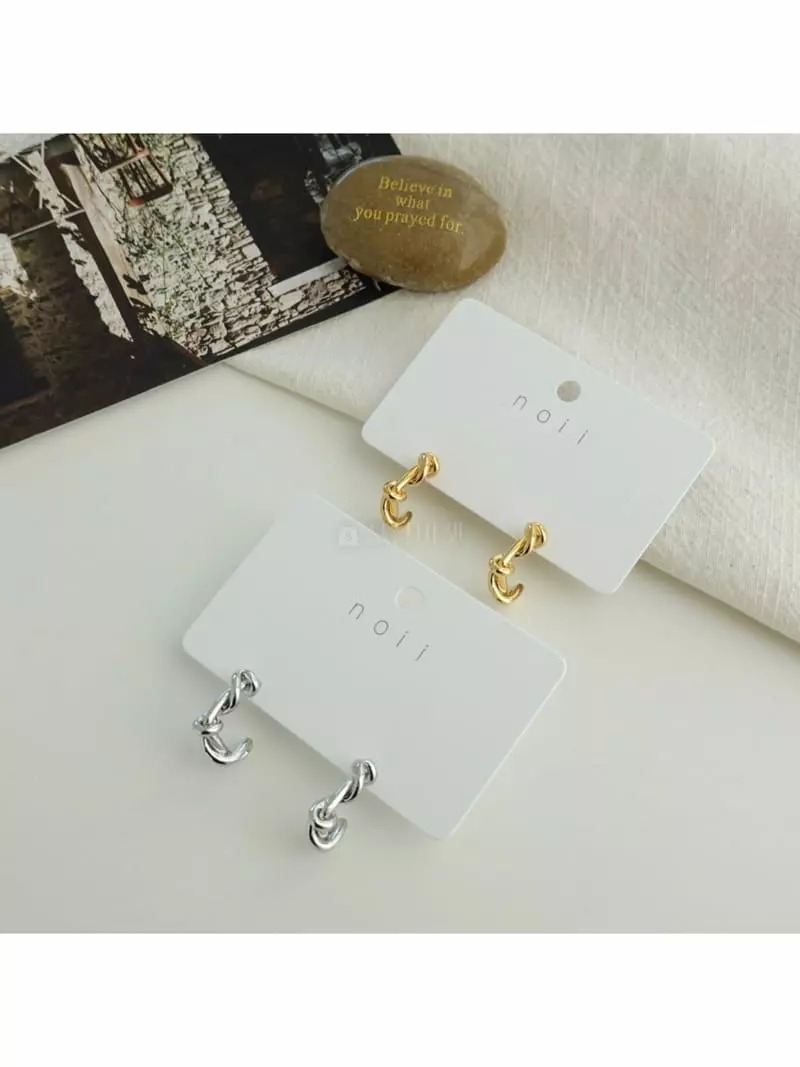 Noii - Korean Women Fashion - #momslook - E1788 Earring - 7
