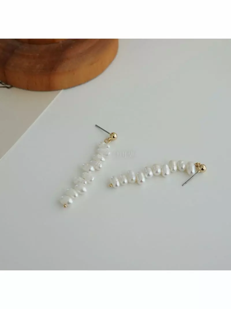 Noii - Korean Women Fashion - #momslook - E1779 Earring - 5