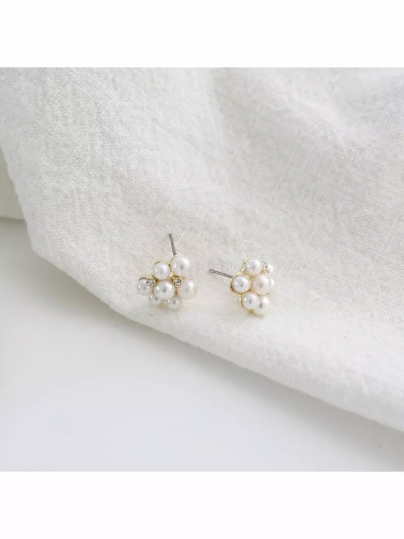 Noii - Korean Women Fashion - #momslook - E1762 Earring - 2