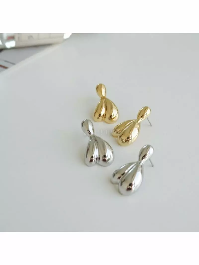 Noii - Korean Women Fashion - #momslook - E1753 Earring - 3