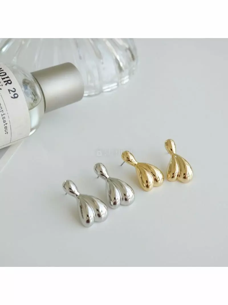 Noii - Korean Women Fashion - #momslook - E1753 Earring - 7