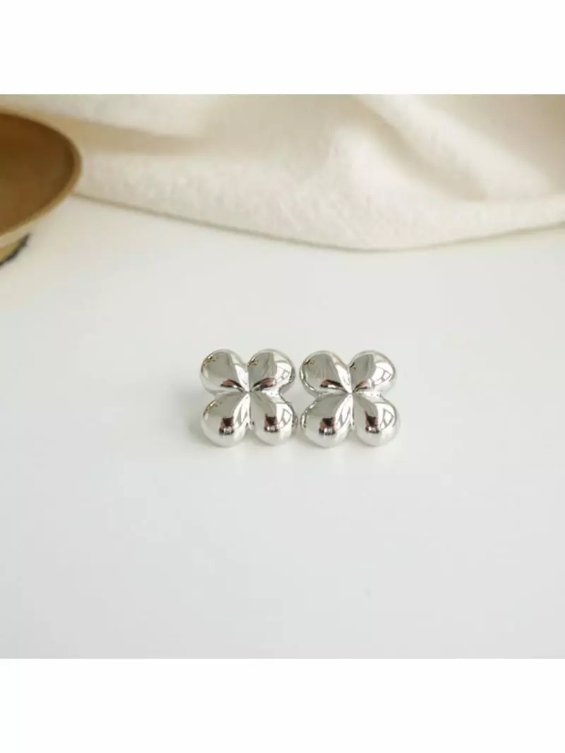 Noii - Korean Women Fashion - #momslook - E1589 Earring - 3