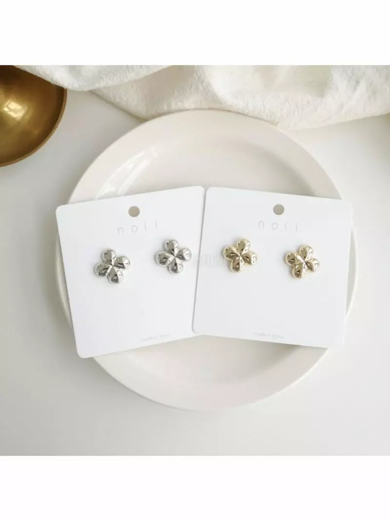 Noii - Korean Women Fashion - #momslook - E1589 Earring - 5
