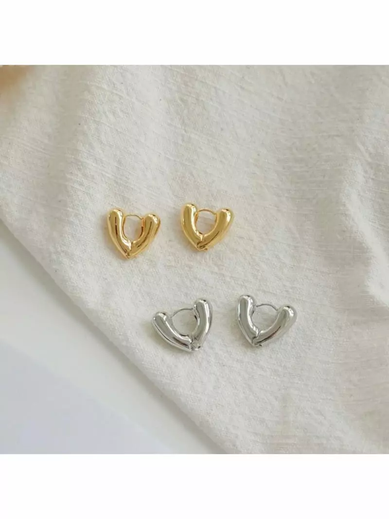 Noii - Korean Women Fashion - #momslook - E1571 Earring - 2