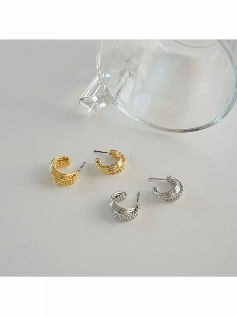 Noii - Korean Women Fashion - #momslook - E1492 Earring - 6