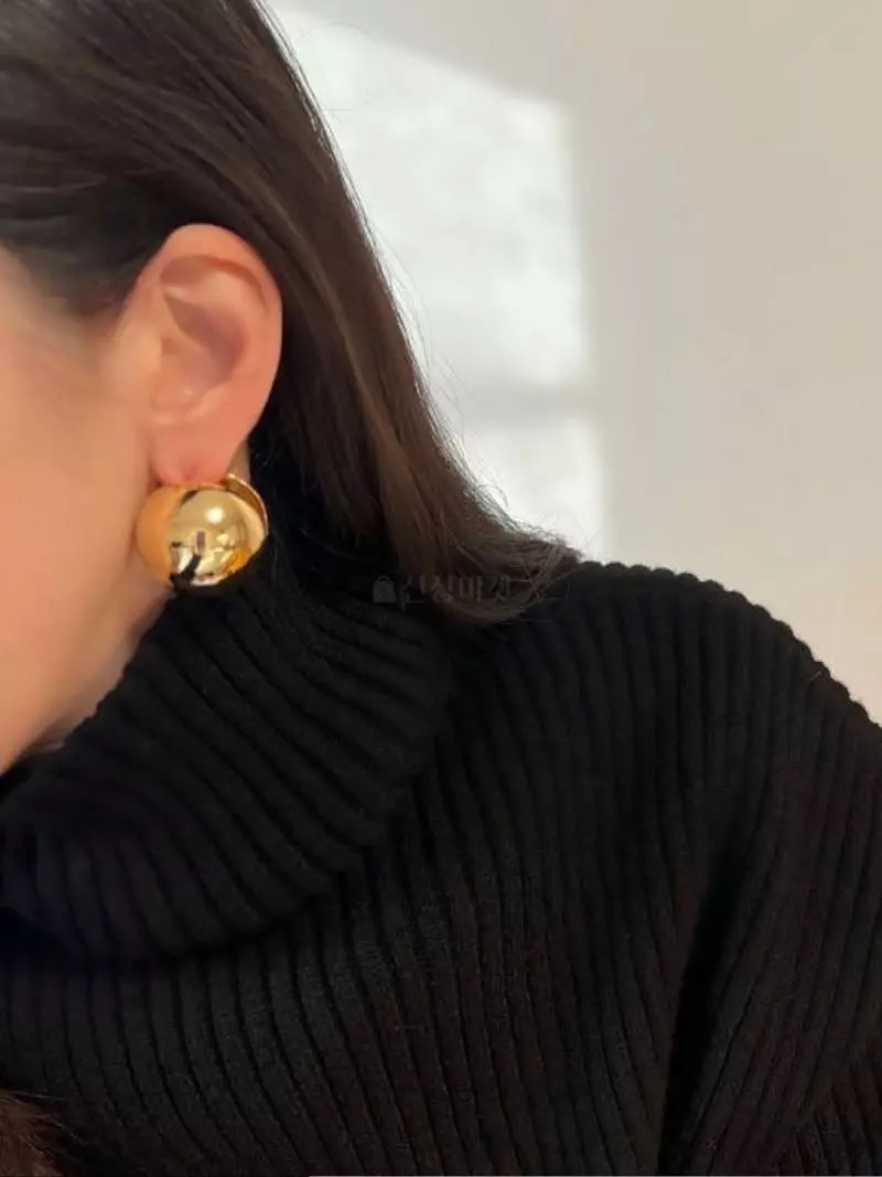 Noii - Korean Women Fashion - #momslook - E1445 Earring