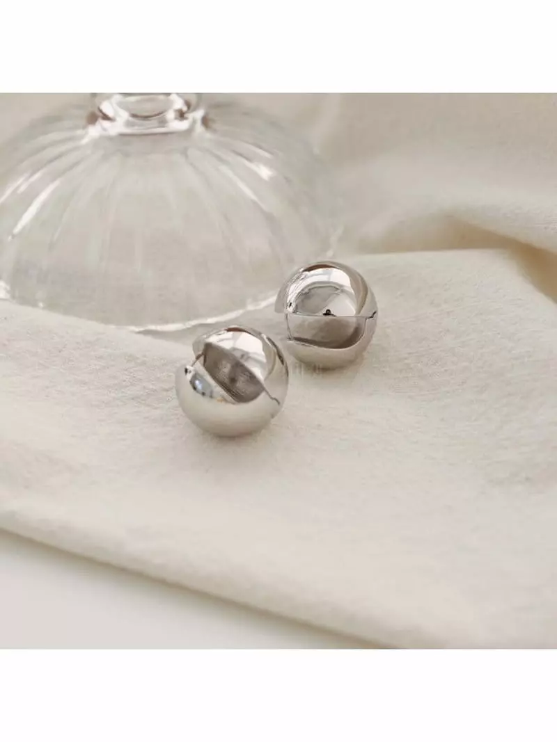 Noii - Korean Women Fashion - #momslook - E1445 Earring - 5