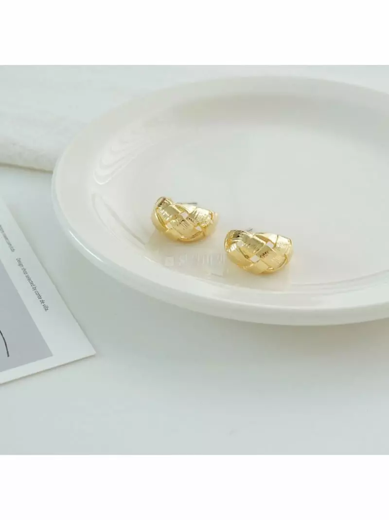 Noii - Korean Women Fashion - #momslook - E1363 Earring - 7