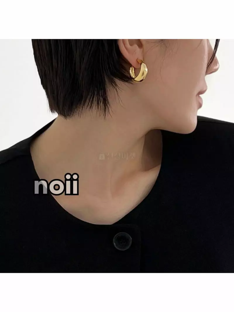 Noii - Korean Women Fashion - #momslook - E1057 Earring