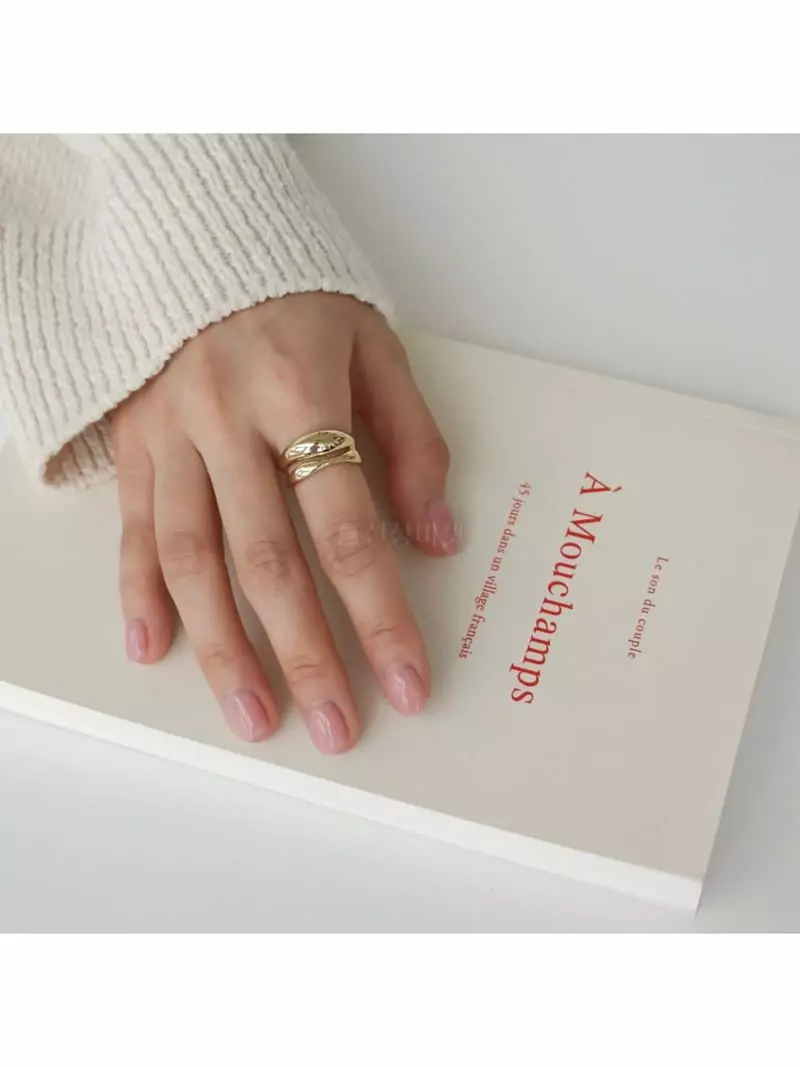 Noii - Korean Women Fashion - #restrostyle - R1292 Ring