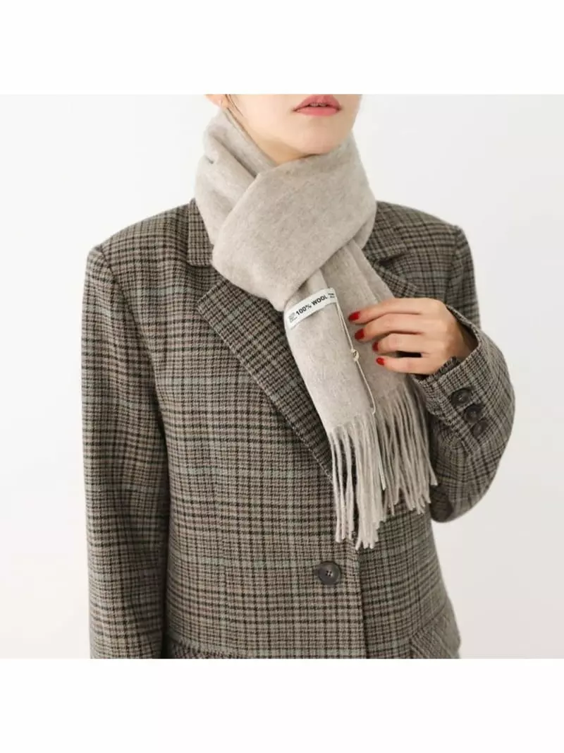 Noii - Korean Women Fashion - #romanticstyle - M2001 Muffler - 3