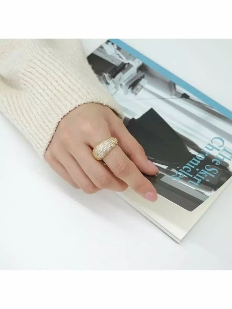 Noii - Korean Women Fashion - #restrostyle - R1294 Ring - 4