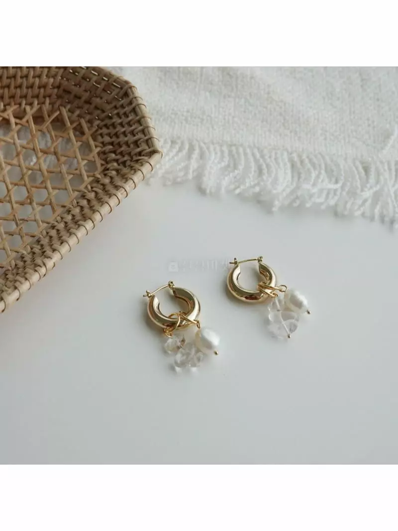 Noii - Korean Women Fashion - #romanticstyle - E1778 Earring - 5