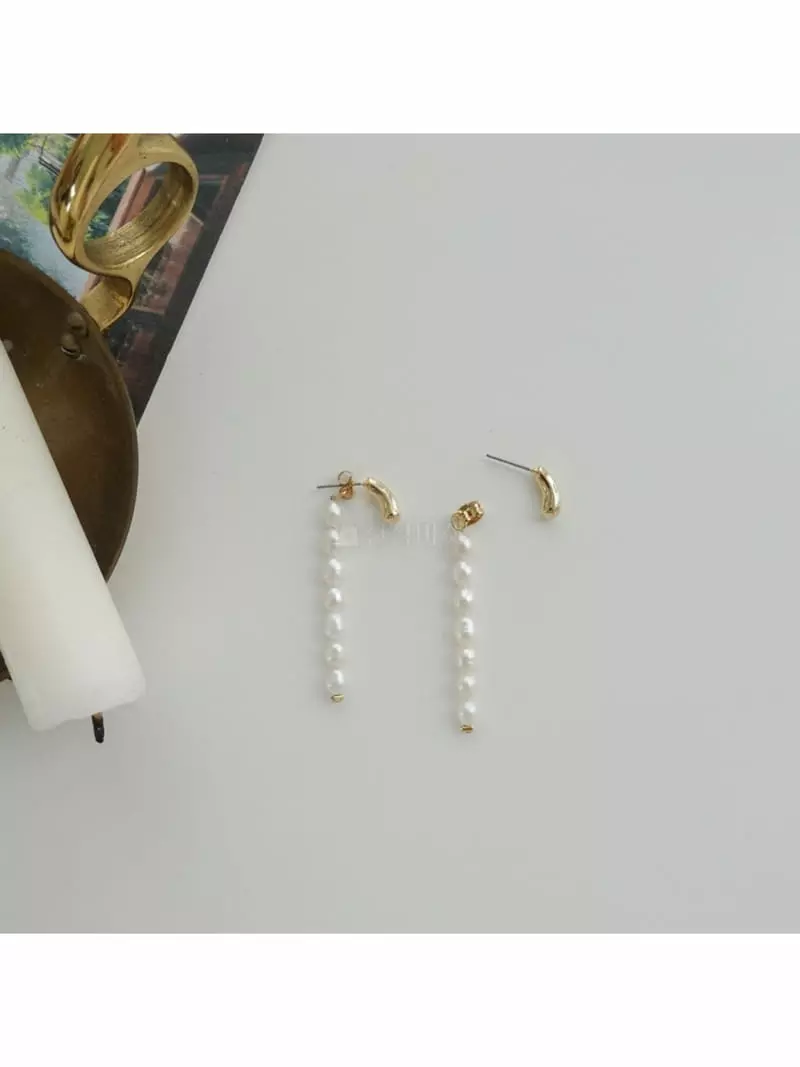 Noii - Korean Women Fashion - #restrostyle - E1777 Earring - 4