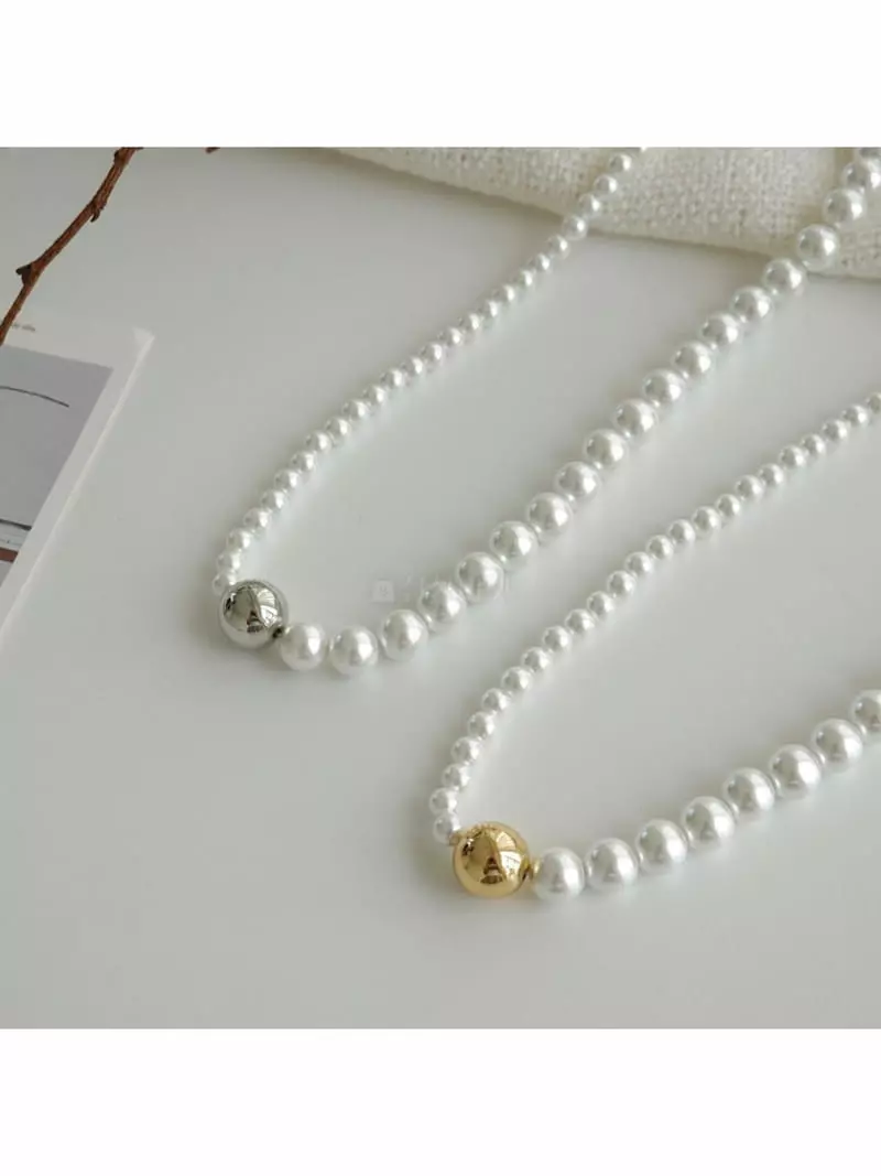 Noii - Korean Women Fashion - #romanticstyle - N1365 Necklace - 2