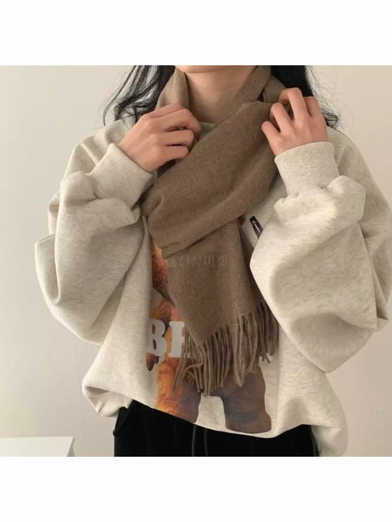 Noii - Korean Women Fashion - #romanticstyle - M2001 Muffler - 4