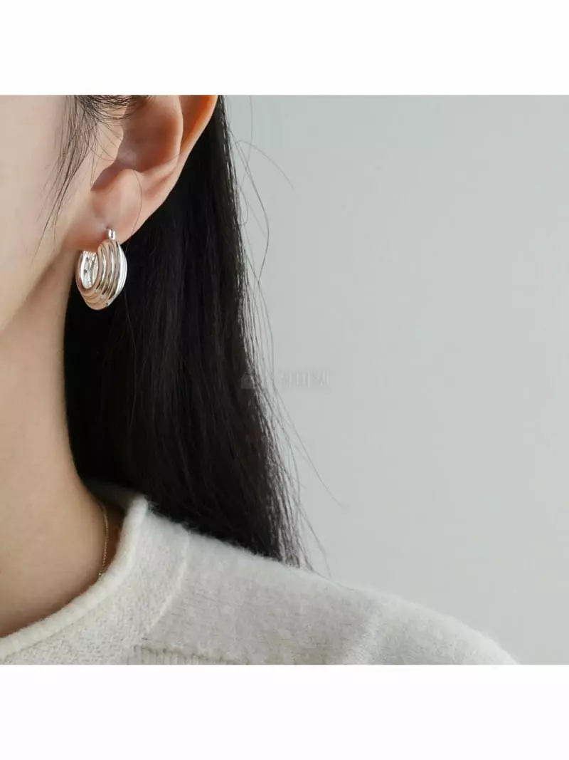 Noii - Korean Women Fashion - #shopsmall - E1796 Earring - 2