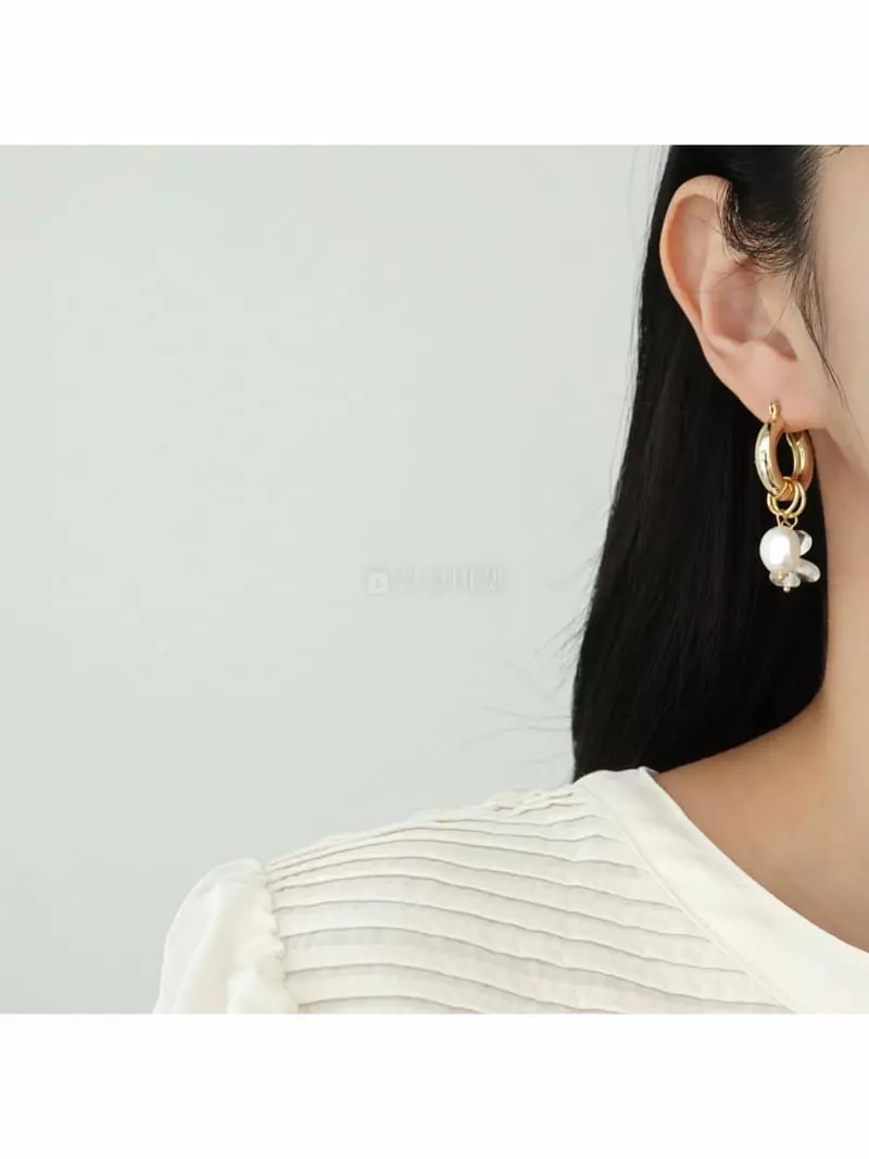 Noii - Korean Women Fashion - #vintageinspired - E1778 Earring