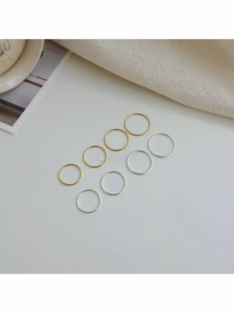 Noii - Korean Women Fashion - #vintageinspired - R1107 Ring Set - 6