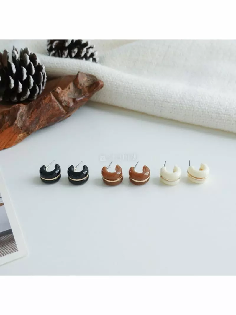 Noii - Korean Women Fashion - #vintageinspired - E1809 Earring - 5