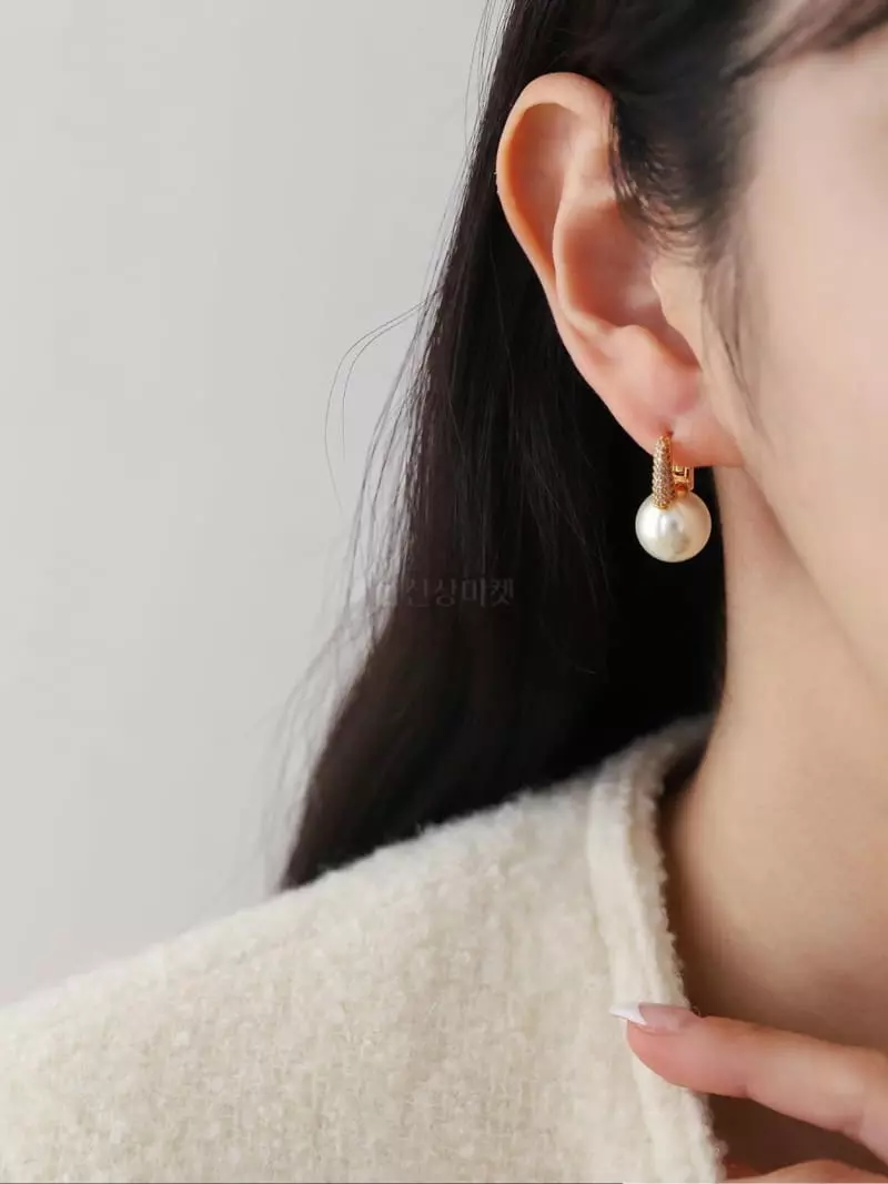 Noii - Korean Women Fashion - #vintageinspired - E1806 Earring - 2