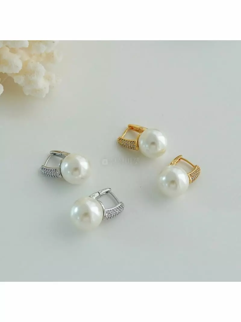 Noii - Korean Women Fashion - #vintagekidsstyle - E1806 Earring - 3