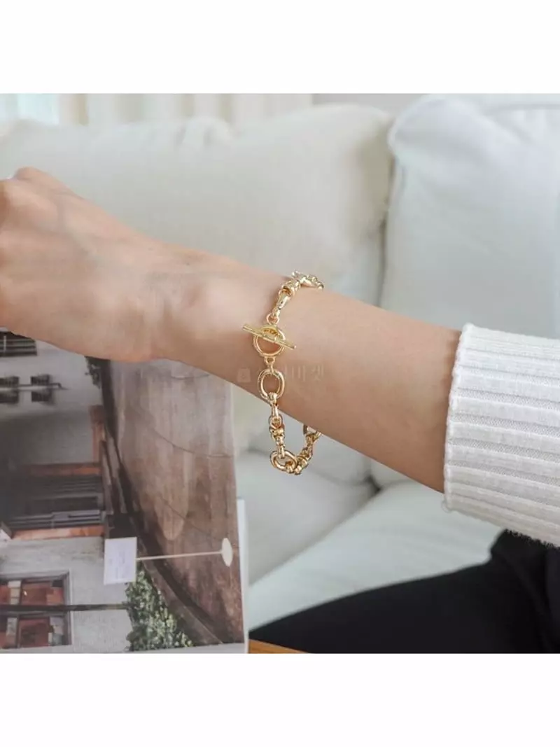 Noii - Korean Women Fashion - #vintageinspired - B1014 Bracelet - 4