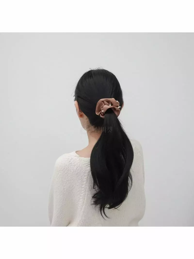 Noii - Korean Women Fashion - #womensfashion - H1558 Scrunchy Hairring - 3