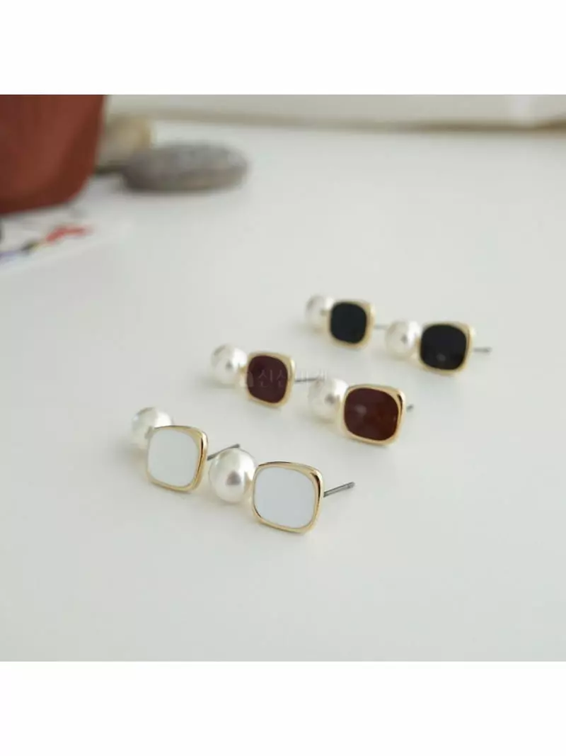 Noii - Korean Women Fashion - #womensfashion - E1785 Earring - 6