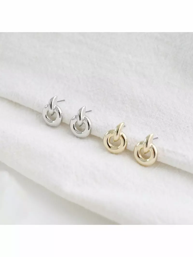 Noii - Korean Women Fashion - #momslook - E1783 Earring - 4