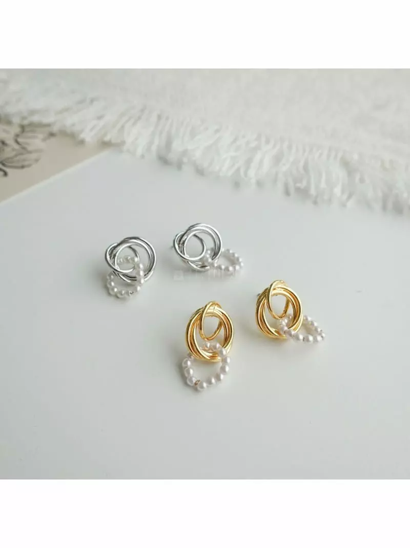 Noii - Korean Women Fashion - #womensfashion - E1750 Earring - 2