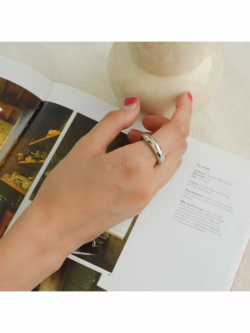 Noii - Korean Women Fashion - #momslook - R1090 Ring - 4