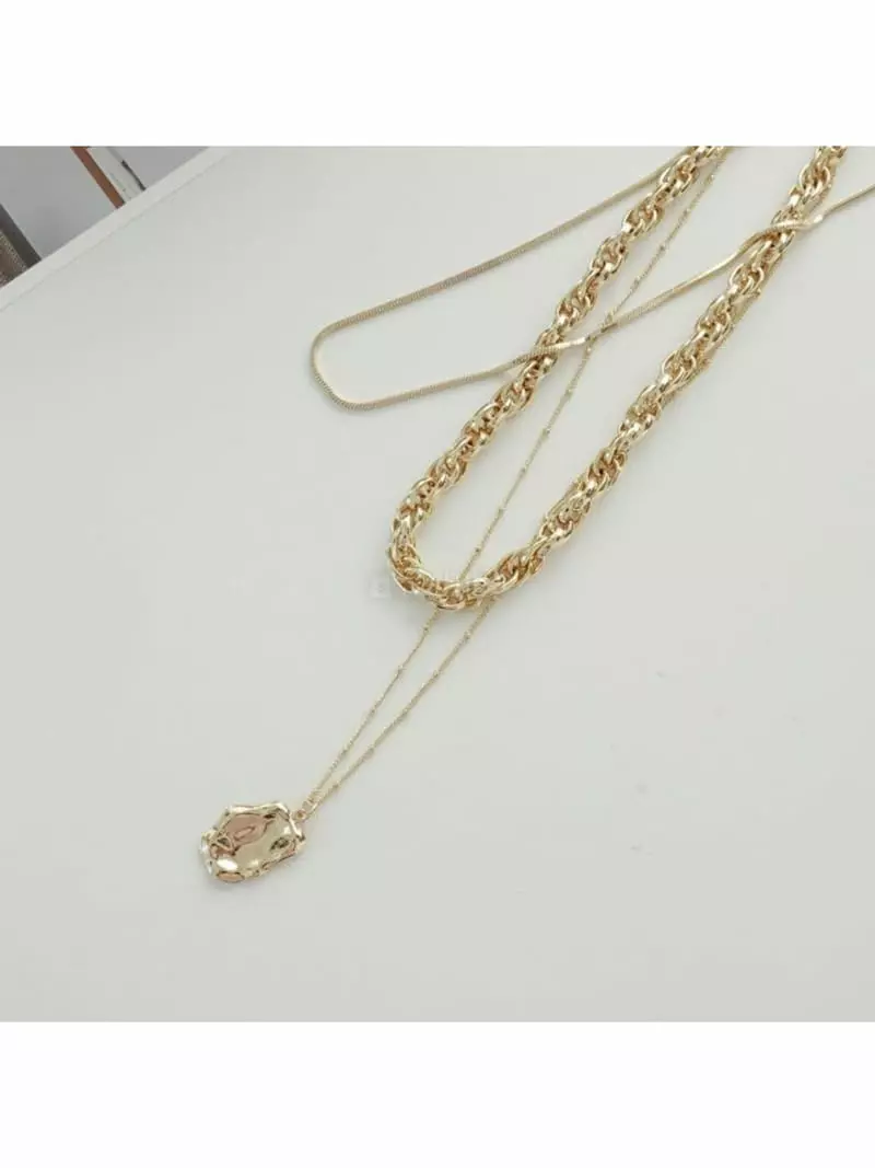 Noii - Korean Women Fashion - #womensfashion - N1113 Necklace Set - 7