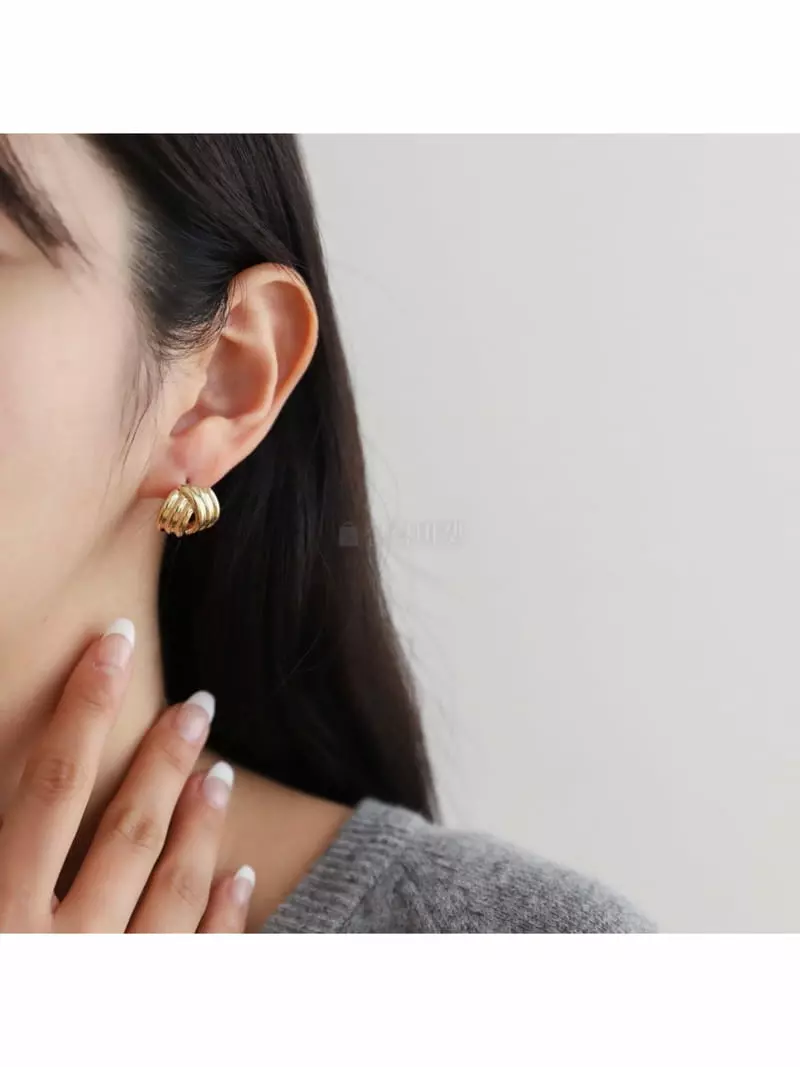 Noii - Korean Women Fashion - #womensfashion - E1807 Earring - 2